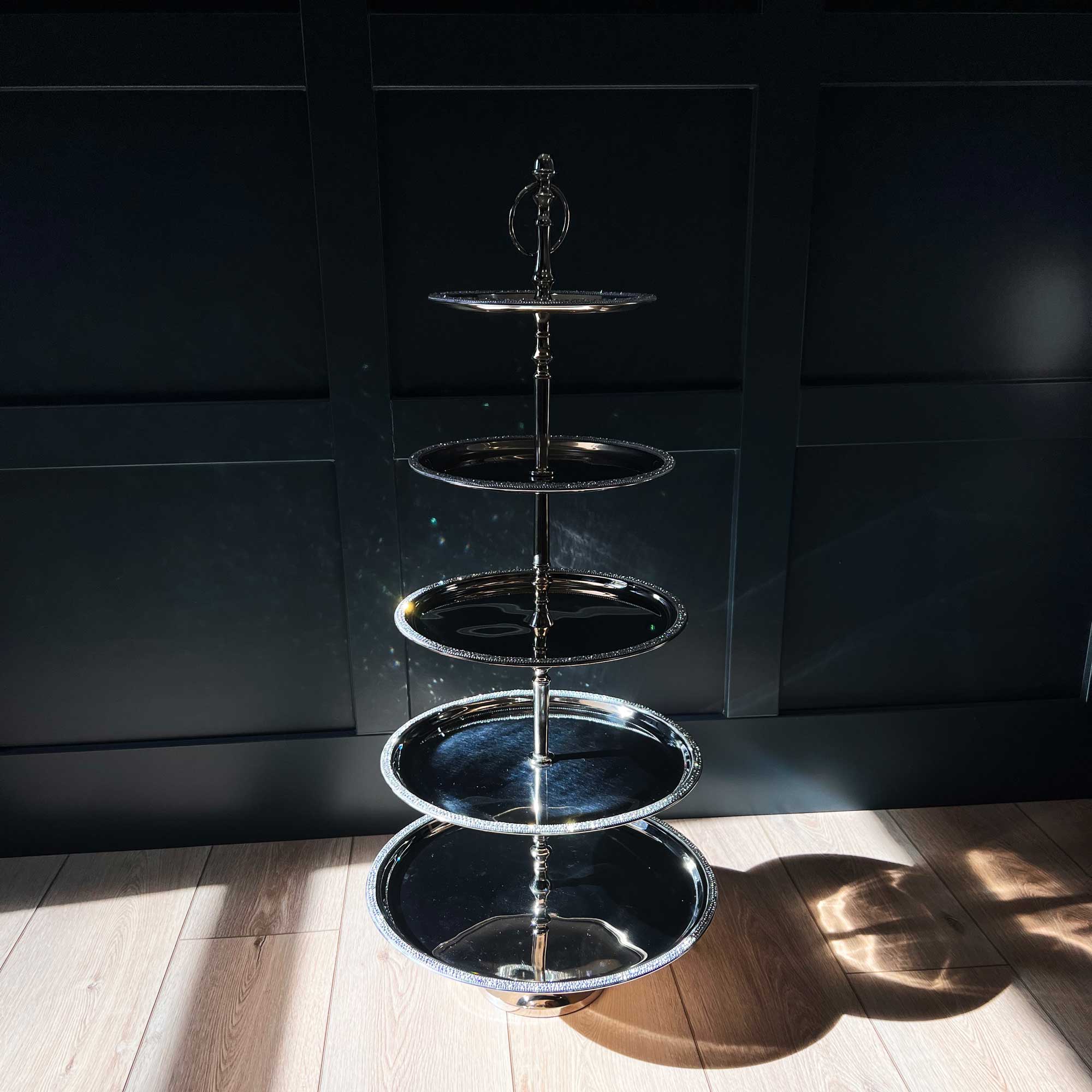 Featured image for “Silver 5-tier Shelf”