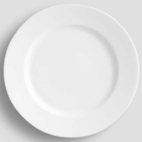 Featured image for “Classic White Dinner Plate”