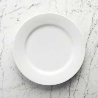 Featured image for “Classic White Salad/Dessert Plate”