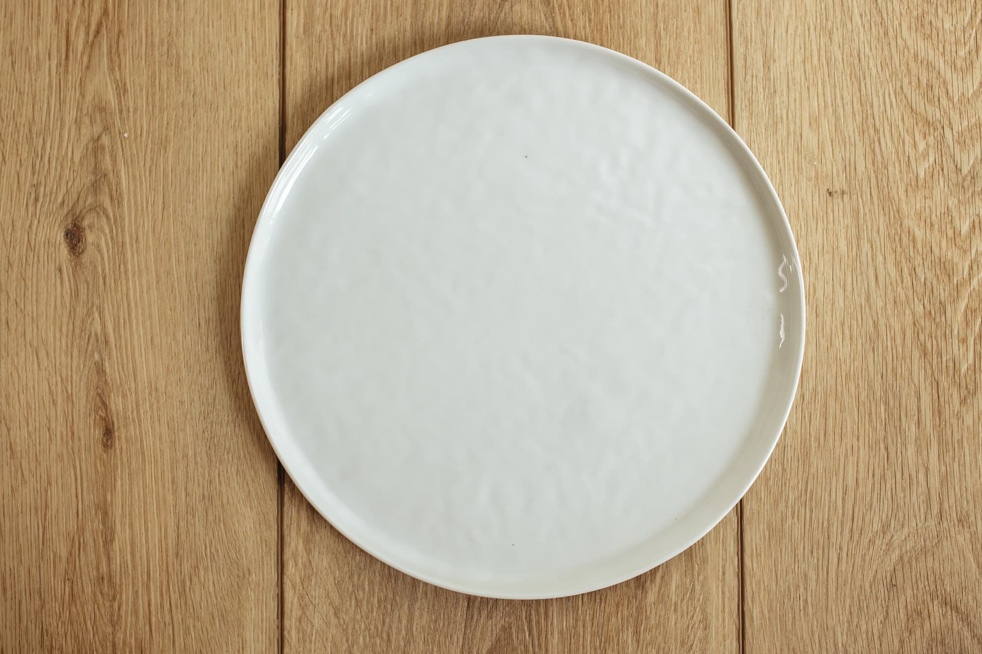 Featured image for “White Flat Dinner Plate”