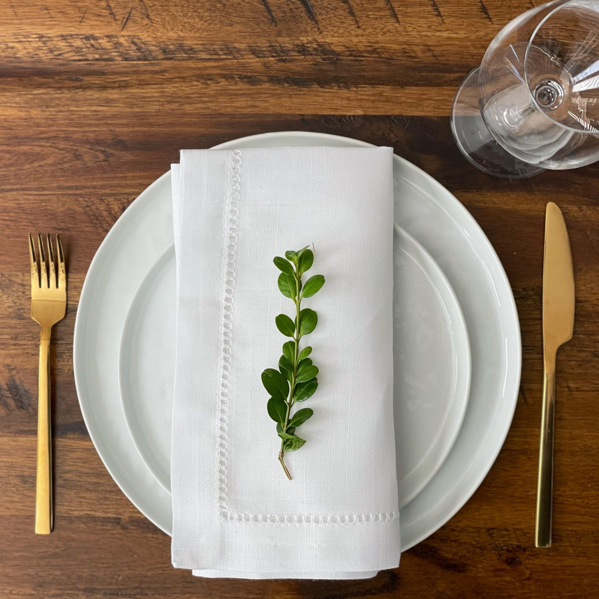 Featured image for “White Hemstitch Napkin”