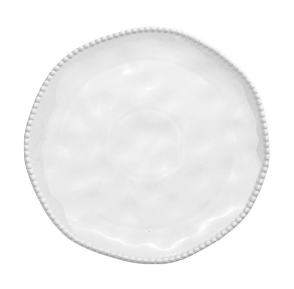 White Pearl Dinner Plate 10”