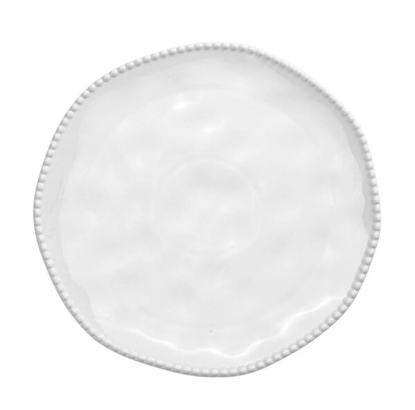 White Pearl Dinner Plates “10D”